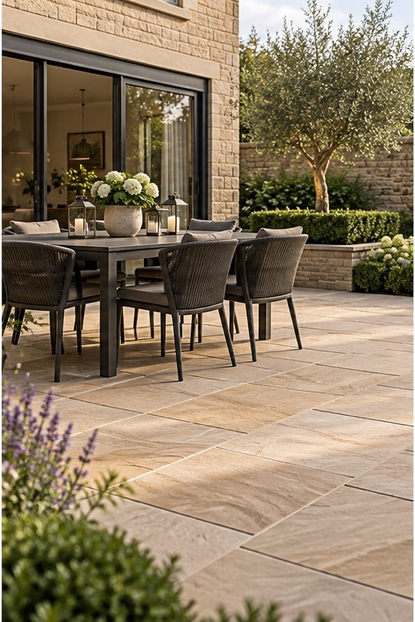 Patios example paving